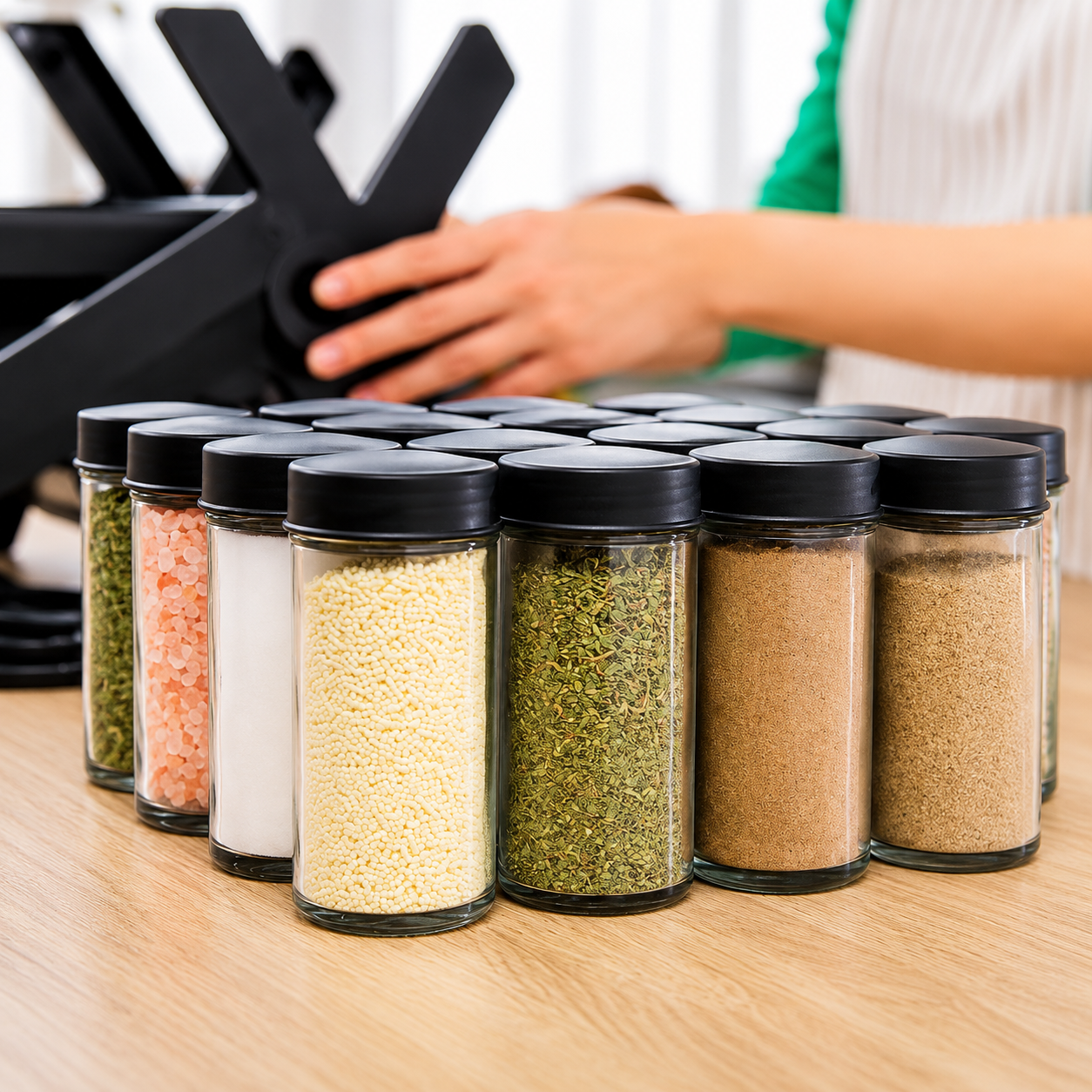 Rotating Food Storage Container (Transparent)
